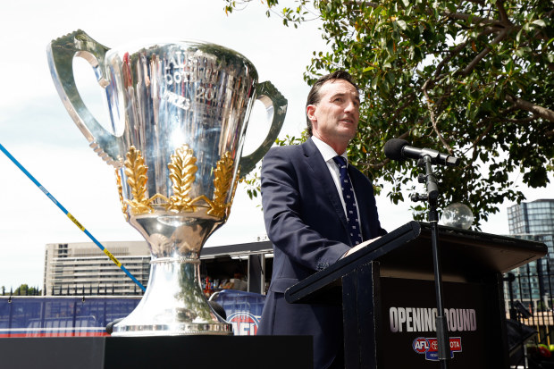 Andrew Dillon officially opened round zero in Sydney on Wednesday.