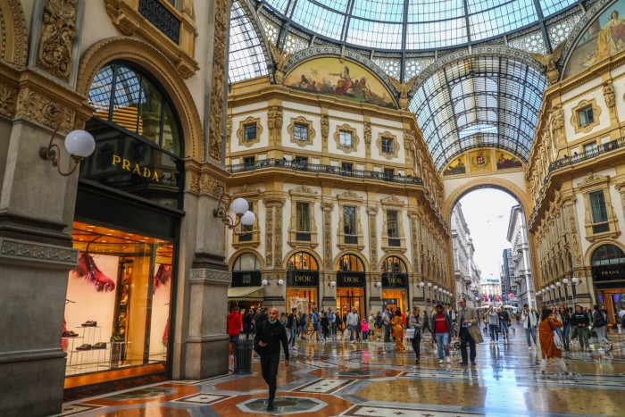 Galleria Vittorio Emanuele II in Milan