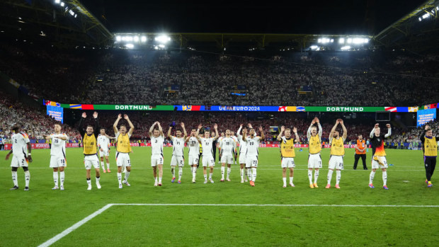 UEFA Euro 2024 round of 16 football match between Germany and Denmark