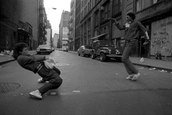 Muhamad and Peaches in the ’80s, photographed by Sophie Bramly