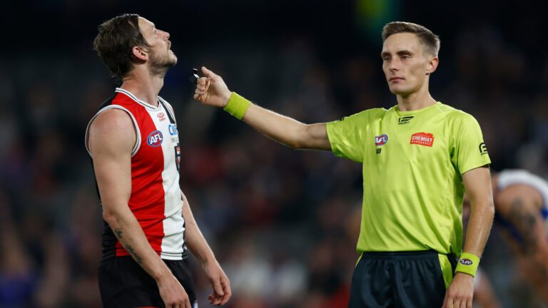 AFL 50 metre penalties, change to 25 metre penalties, Jimmy Bartel comments, Eddie McGuire, AFL Umpires