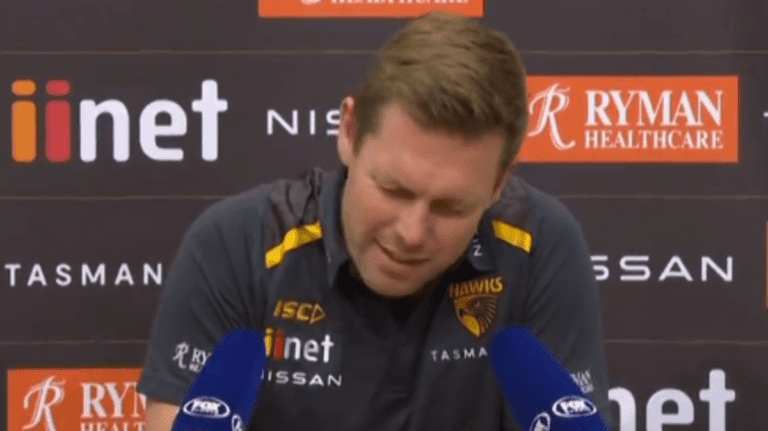 Hawthorn racism social media, win over Adelaide, Sam Mitchell press conference comments, MCG