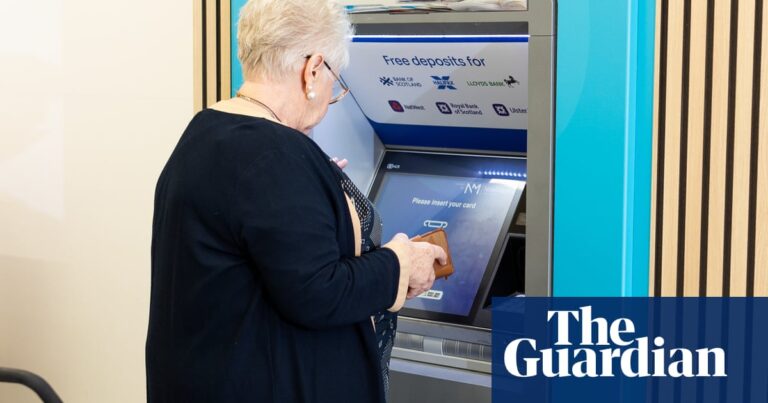 New lifeline for bank customers as ‘super-ATMs’ go on trial in England | Banks and building societies