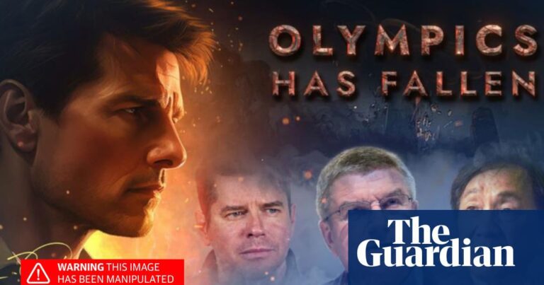 Russia targets Paris Olympics with deepfake Tom Cruise video | Artificial intelligence (AI)