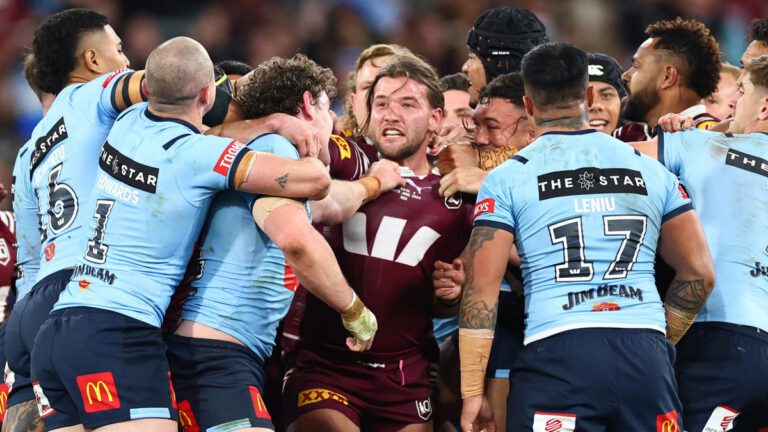 State of Origin 2024 | Patrick Carrigan, Liam Martin sin bins; NSW Blues vs Queensland Maroons; Andrew Johns, Cameron Smith comments