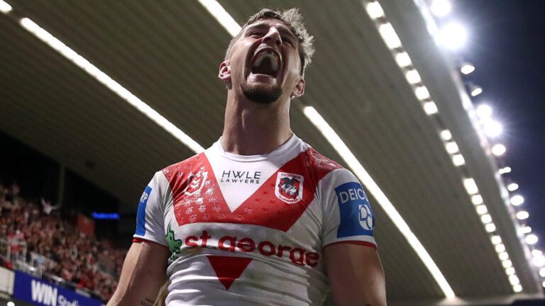 Zac Lomax breaks club record in Tigers smashing, on report for ugly mid-air collision, St George-Illawarra Dragons v Wests Tigers results, highlights, video