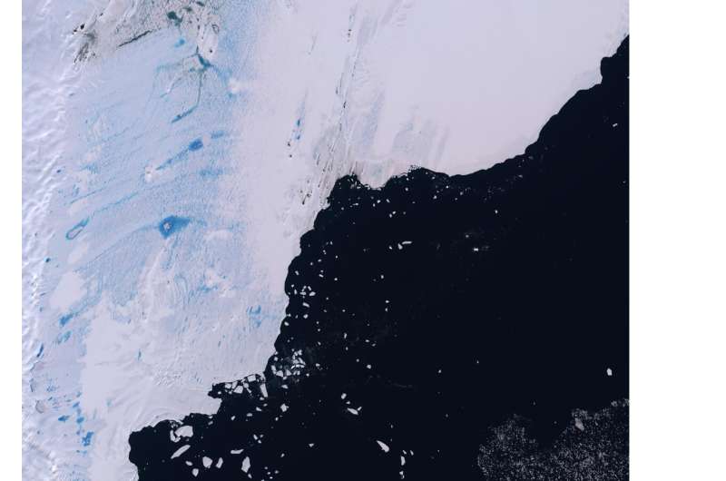 Antarctic ice shelves hold twice as much meltwater as previously thought