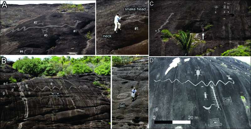 ENORMOUS ROCK ENGRAVINGS MAY BE PREHISTORIC TERRITORIAL MARKERS