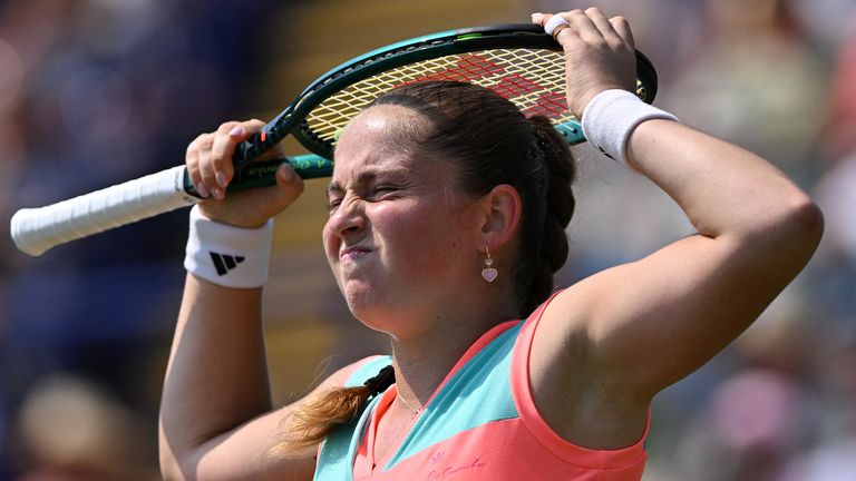 Latvia's Jelena Ostapenko (Getty Images)