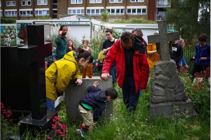 Foraging courses at Tower Hamlets Cemetery Park in east London are popular