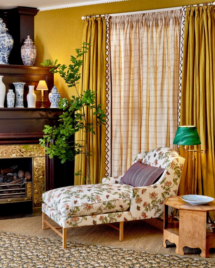 The Colefax and Fowler morning room by Lucy Hammond Giles