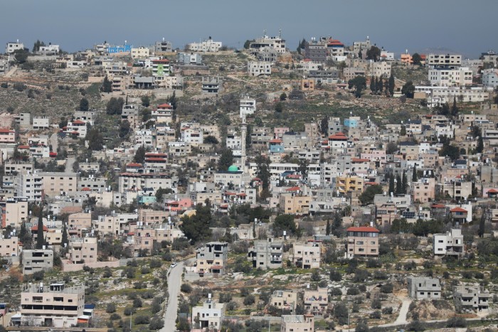 A view of Evyatar in the West Bank