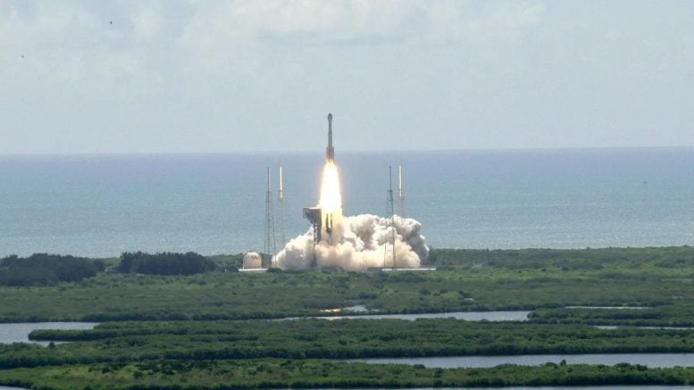 United Launch Alliance Atlas V Rocket Carrying Boeing Starliner Spacecraft Launches