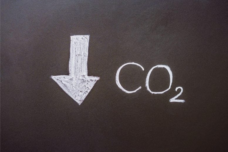 Carbon Dioxide Levels Down