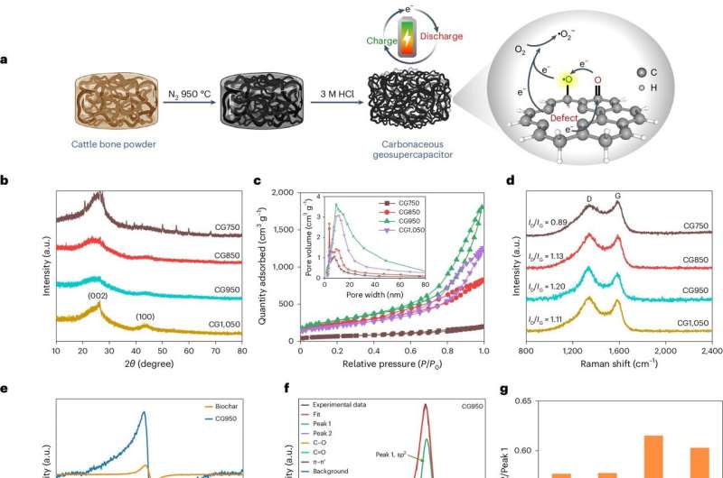 Rechargeable Carbonaceous Geosupercapacitor for Sustainable Pollutant Abatement 