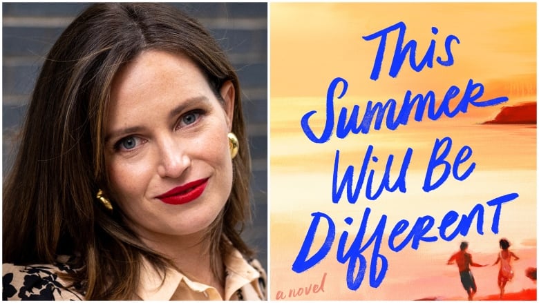 Composite of author Carley Fortune and one of her book cover that reads: This Summer will be Different.