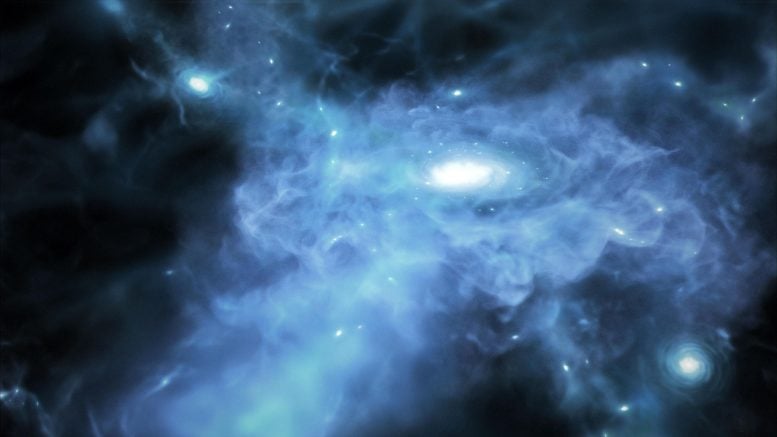 Galaxy Forming in the Early Universe