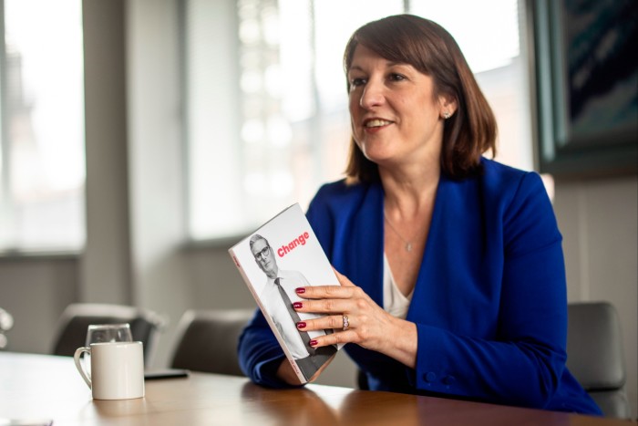 Shadow Chancellor Rachel Reeves at the Financial Times