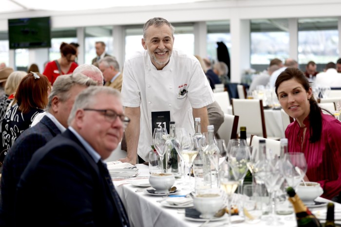 Head chef Michel Roux Jr