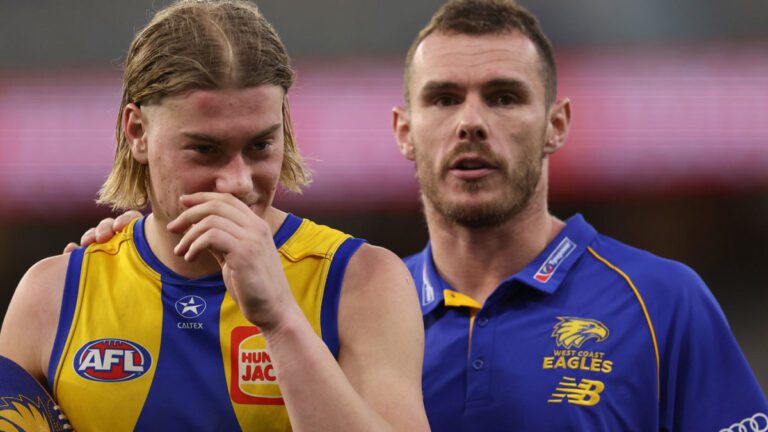 Leigh Matthews comments, Harley Reid suspension, sling tackle, Sam Dracy bump, Rising Star Award, West Coast Eagles, Western Bulldogs