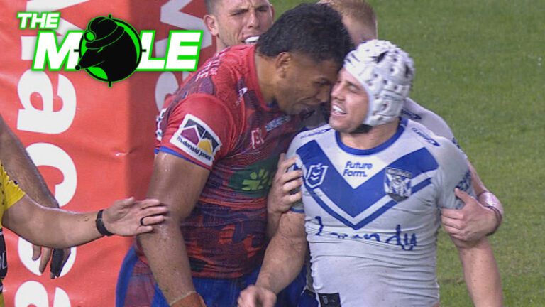 NRL news 2024, The Mole round 13 wrap, Reed Mahoney Bulldogs act vs Knights, best niggler in the game