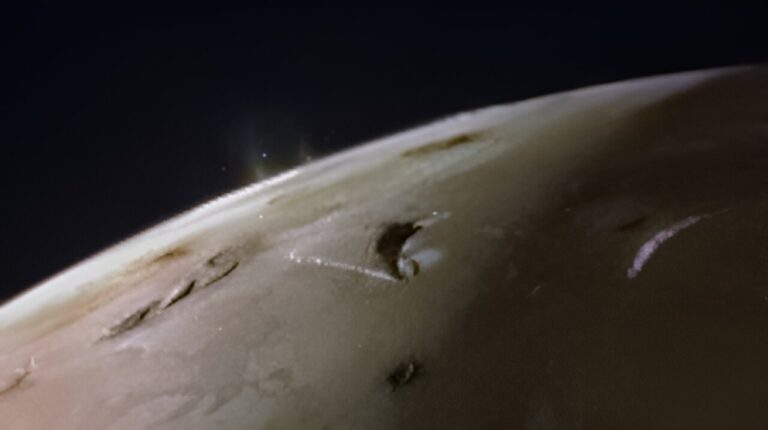 NASA’s Juno probe gets a close-up look at lava lakes on Jupiter’s moon Io
