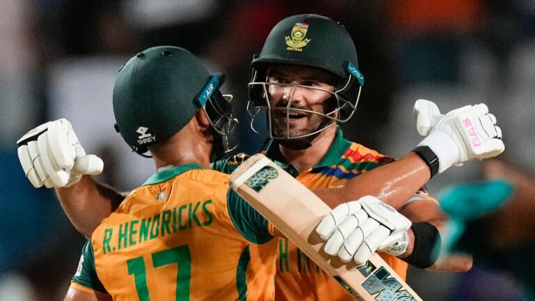 South Africa reach first Men’s T20 World Cup final after skittling Afghanistan for 56 on tricky pitch in Trinidad | Cricket News