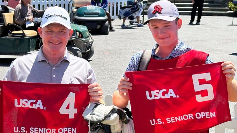 Frank Bensel Jr: Club pro hits hole in one on consecutive holes at US Senior Open | Golf News