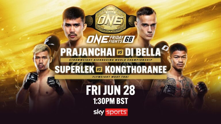 ONE Friday Fights: Watch free live stream with Sky Sports as Prajanchai faces Di Bella | WWE News