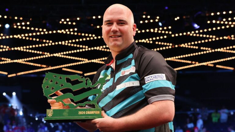 US Darts Masters: Rob Cross comes back to beat Gerwyn Price in thrilling New York showpiece | Darts News