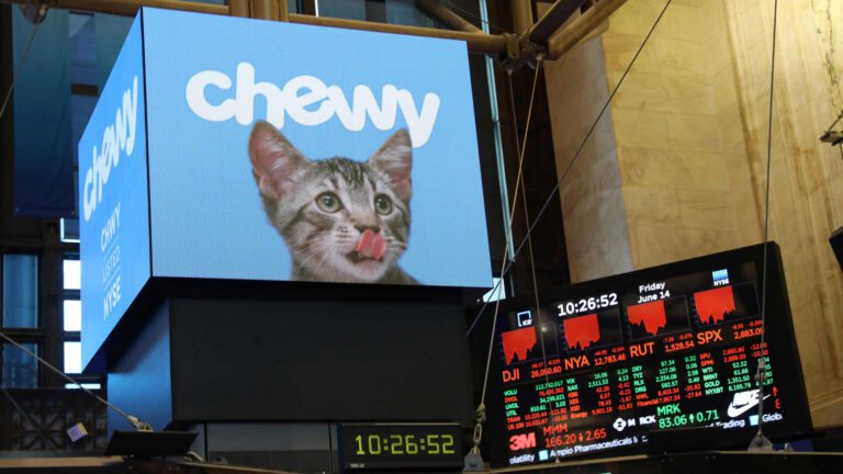 Stocks making the biggest moves midday: CHWY, GME, BA, NCLH