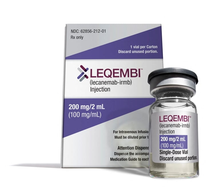 The Alzheimer's drug LEQEMBI in a handout photo.