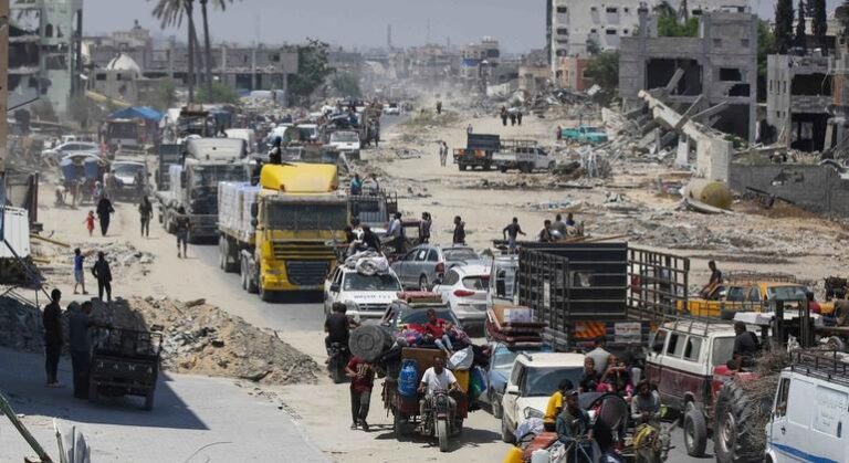 Gaza war grinds on as forcibly displaced run out of space to shelter