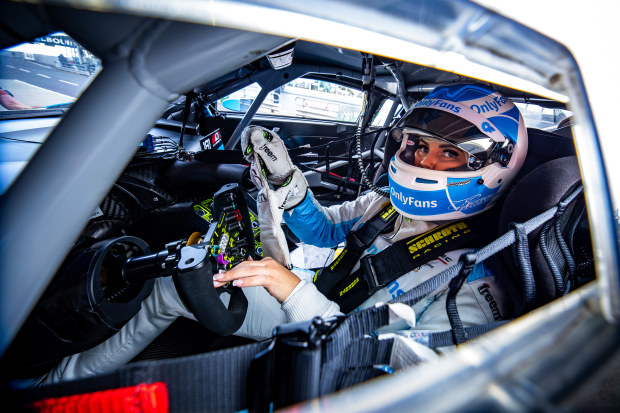 Renee Gracie in her Audi R8 LMS GT3.