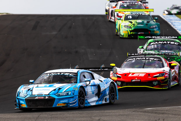 Renee Gracie drives an Audi R8 LMS GT3 in GT World Challenge Australia.