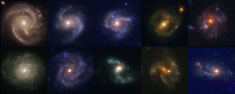 Spiral Galaxies Early Universe