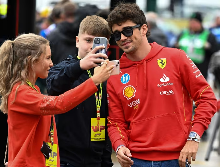 Fans at Silverstone with 