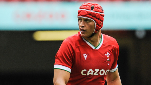 Wales forward James Botham at Principality Stadium.