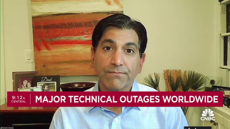 Former White House CTO Aneesh Chopra on major technical outages worldwide: 'It's a wake-up call'