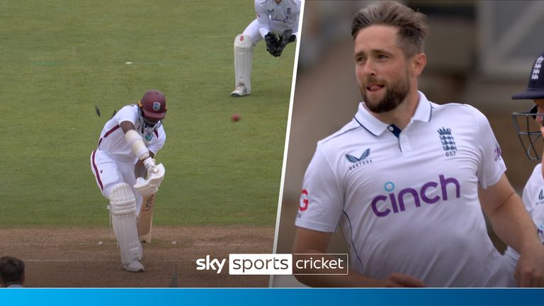 Chris Woakes demonstrated his brilliant bowling with two wickets in two balls against the West Indies.