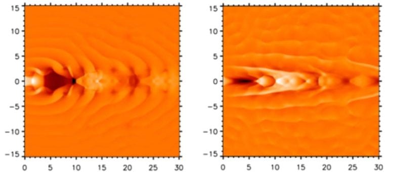 Pulses Traveling Along Galaxy Jets