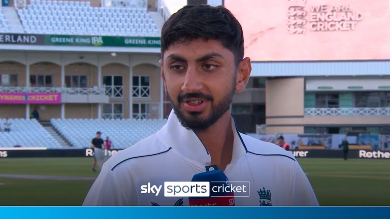 Bashir reflects on &#39;very special&#39; England Test