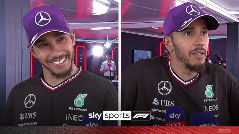 Lewis Hamilton believes his collision with Max Verstappen was a &#39;racing incident&#39;.