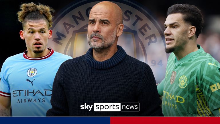 Pep Guardiola unsure over Manchester City future of Ederson and Kalvin Phillips