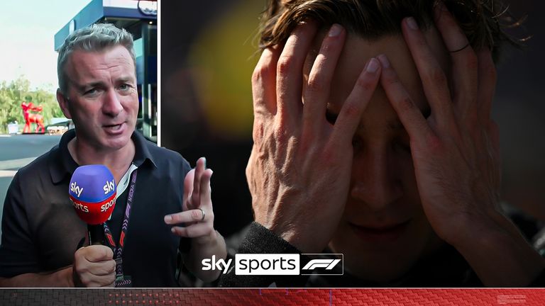 SPA, BELGIUM - JULY 28: Original race winner, (now disqualified) George Russell of Great Britain and Mercedes celebrates in parc ferme during the F1 Grand Prix of Belgium at Circuit de Spa-Francorchamps on July 28, 2024 in Spa, Belgium. 