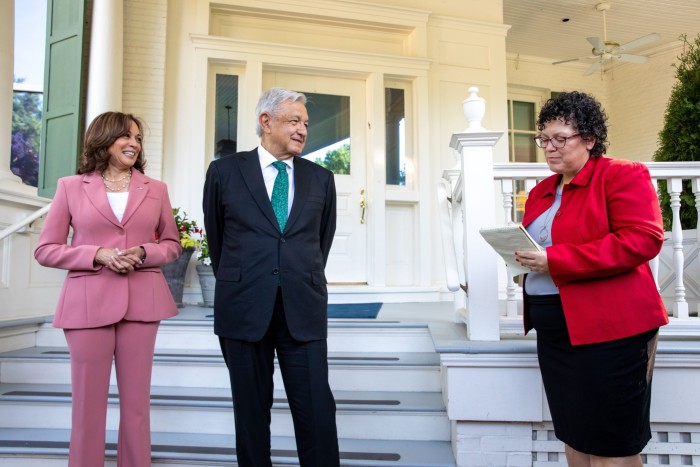 Vice-president Kamala Harris meets López Obrador in the US in 2022