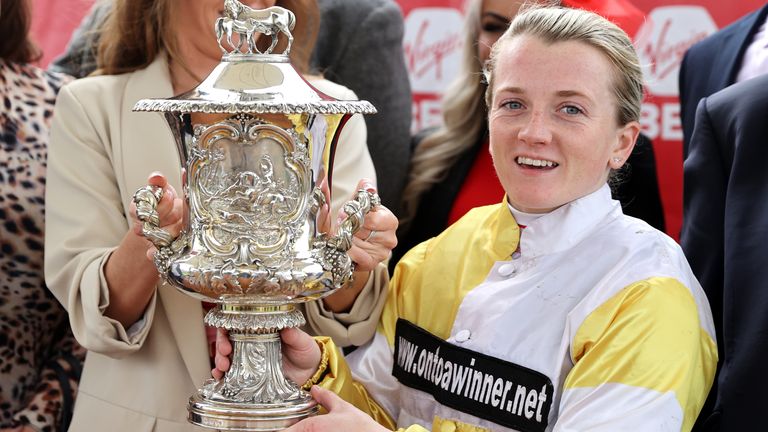 Hollie Doyle won the Ayr Silver Cup aboard Wobwobwob in 2023