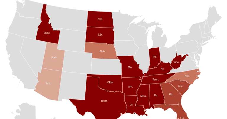 Abortion Bans Across the Country: Tracking Restrictions by State