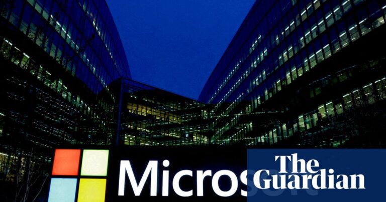 Microsoft beats revenue forecasts but poor performance of cloud services drags share price | Microsoft