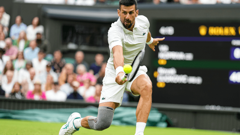 Novak Djokovic first-round win, recovery from knee surgery